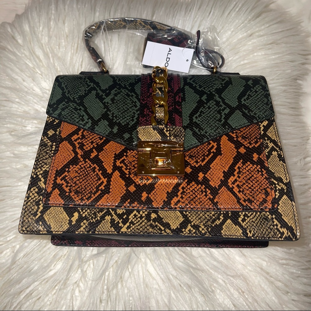 ALDO SNAKESKIN PURSE 🐍